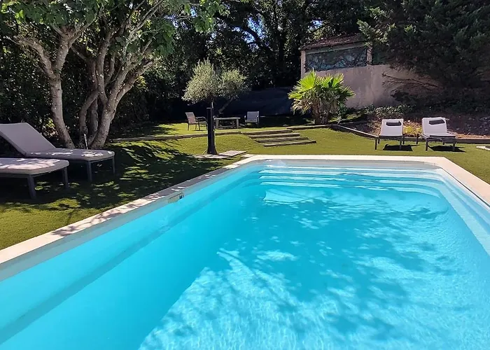 Belle Maison 4* Clim Piscine Wifi * Gassin