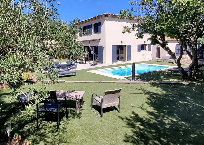 Villa Belle Maison 4* Clim Piscine Wifi Gassin